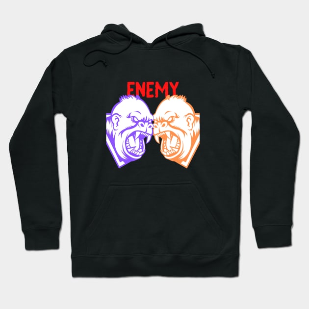 Enemy Hoodie by Minimalistee